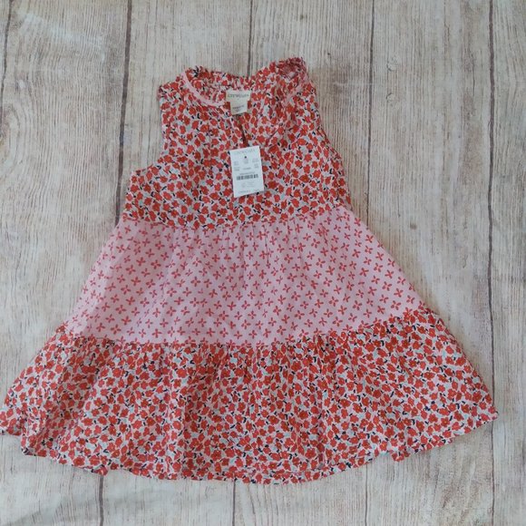 Crewcuts floral summer dress sz 2-3 NWT